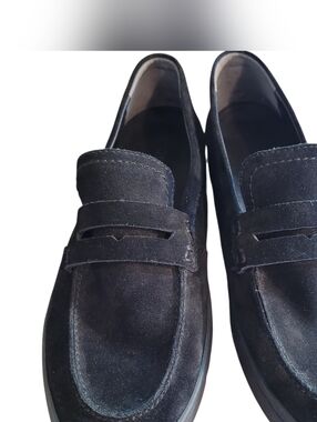Vionic Uptown black suede loafers - 9.5.       A42